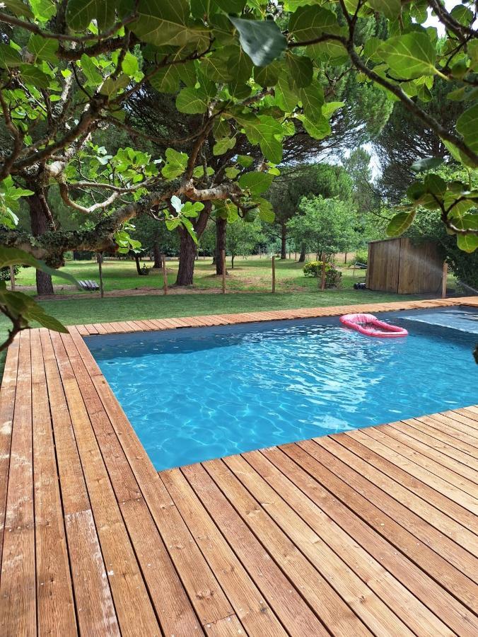 La Pinede Du Cheou, Piscine, Logement Independant, Parking, Draps, Wifi Fibre Mimizan Exterior foto